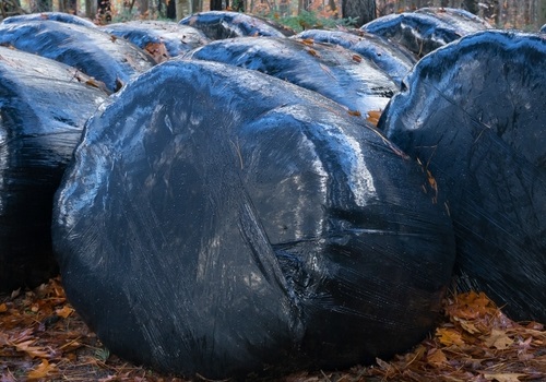 bolsas plasticas con manijas negra